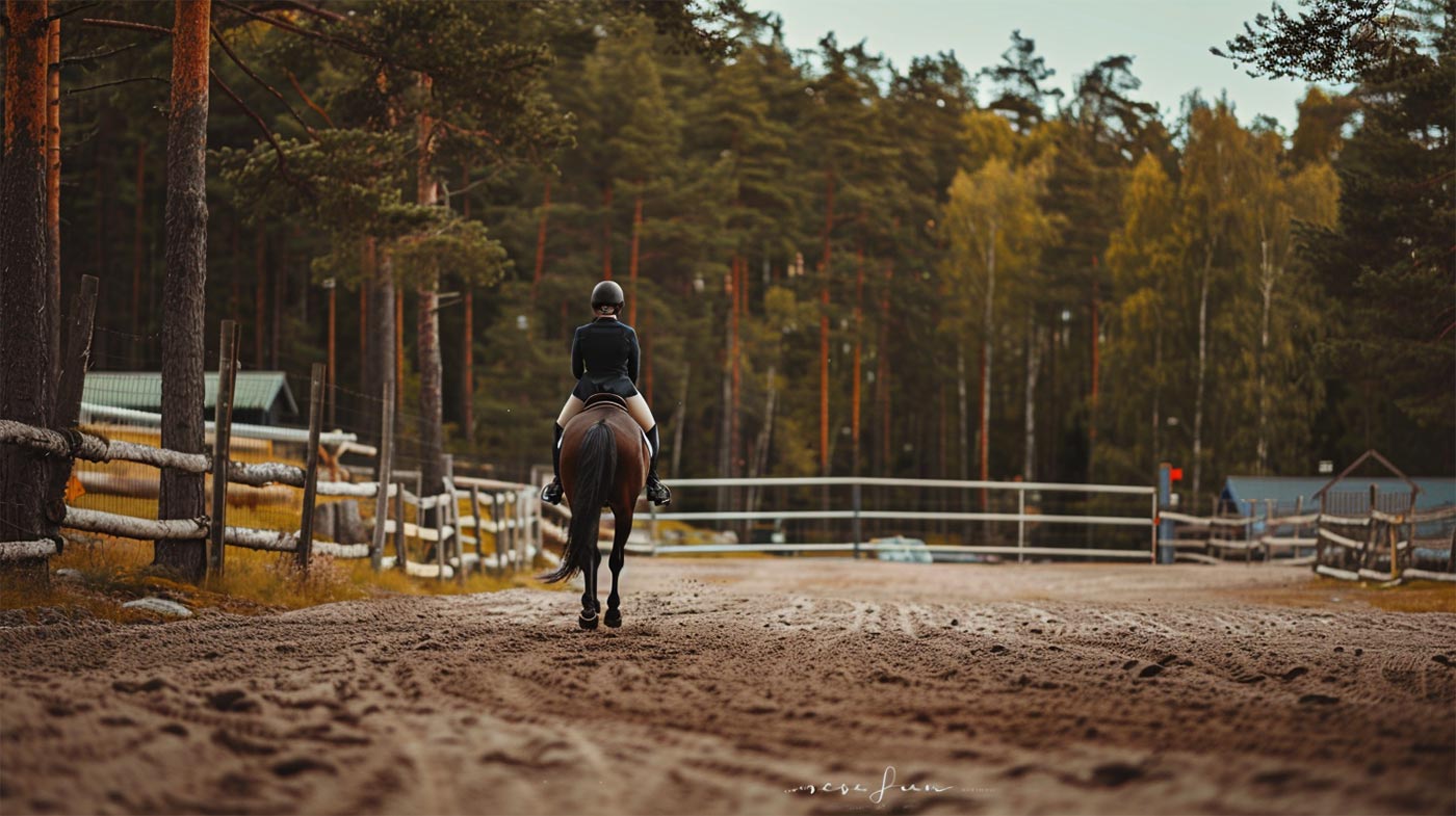 Hästträning i Västerbotten