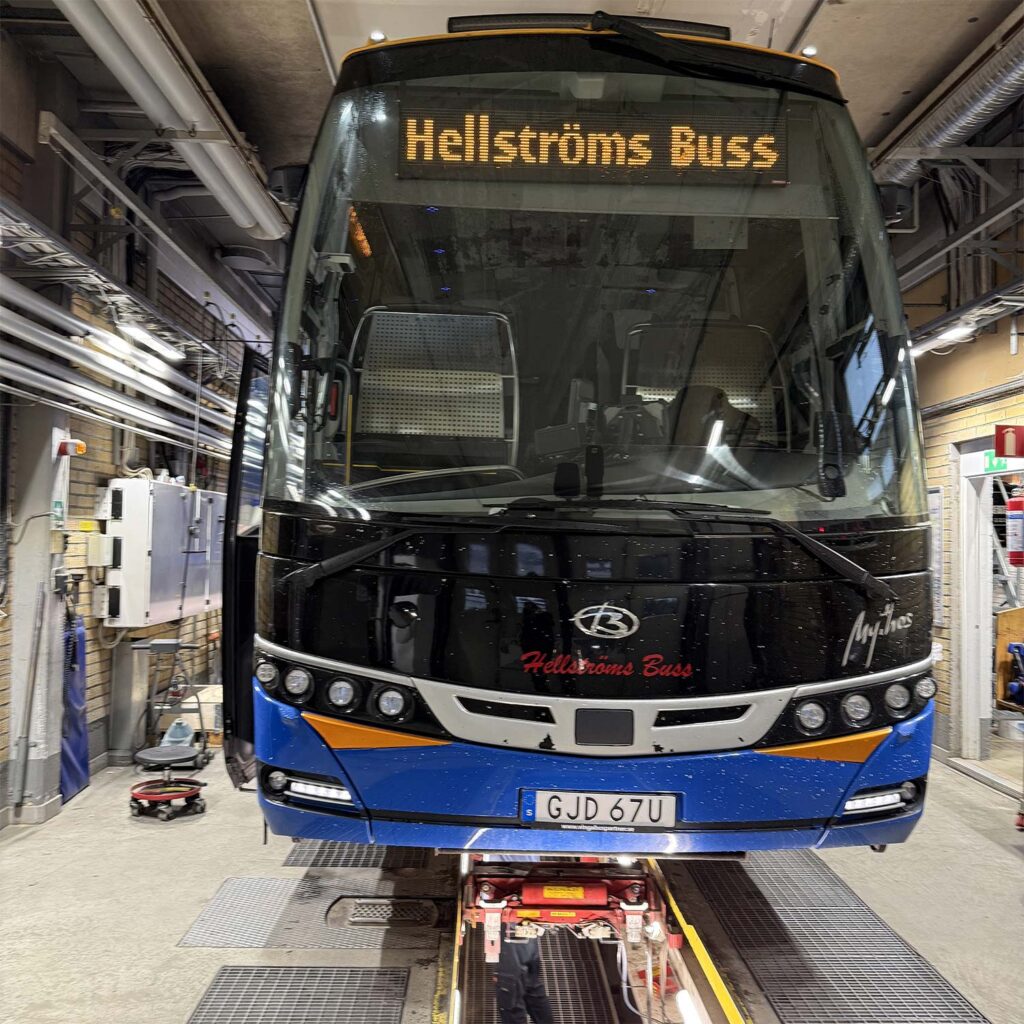 Underhåll buss